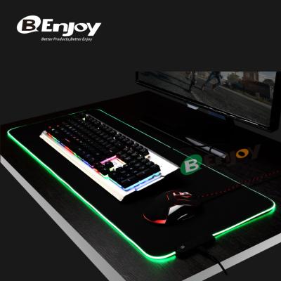 China 100% 2019 New XXL Hot Selling Custom Large Eco-friendly RGB LED Gaming Mouse Pads for sale