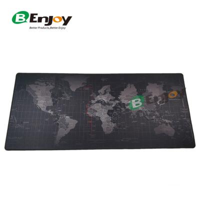 China 100% Large Eco-friendly World Map Gaming Desktop Mouse Pads for sale