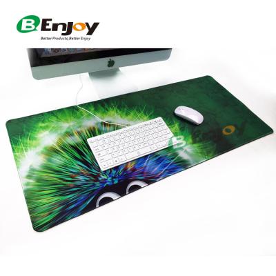 China 100% Full Slip Eco-friendly Durable Non-desktop Rubber Desktop Keyboard Mouse Pad for sale