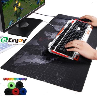 China 100% Custom Made Eco-friendly Logo Print Machine Washable Desktop Mat Pad Deskpad For Gaming for sale