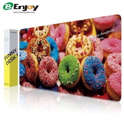 China Custom Rubber Fray Eco-friendly Logo Branded Package Non Slip Anti Stitched Large Stable Gaming Durable XXL Sublimation Mousepad for sale