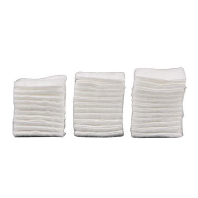 China 100% pure cotton New-produced daily use disposable square cotton 100% cotton pad for sale