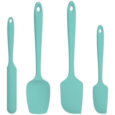 China Sustainable Modern Kitchen Silicone Spatula Set With 600 Degree Fahrenheit Heat Resistant Spatulas For Cooking And Baking for sale