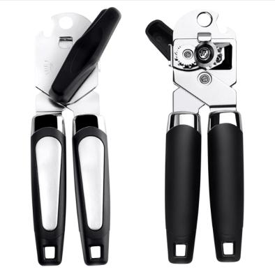 China Viable Handheld Can Opener Strongest Heaviest Duty, Anti-Slip Can Opener Manual Hand Grips Good Grips, Stainless Steel Sharp Blade for sale