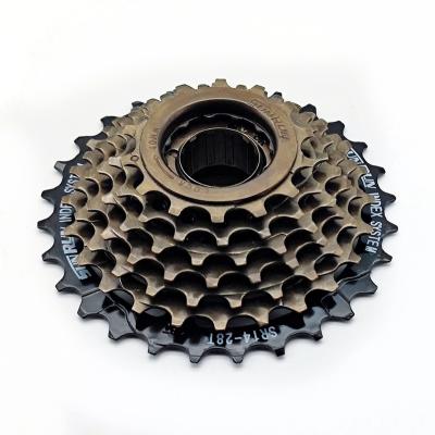 China MTB/Road Bicycle MTB bicycle  Road bike accessories 7 speed freewheel 14-28T Index freewheel for sale