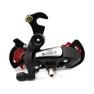 China Steel Bicycle Rear derailleur for 7 speed rear derailleur RD-HG-18 SUNRUN Bicycle parts bracket mounted Rear derailleur for sale