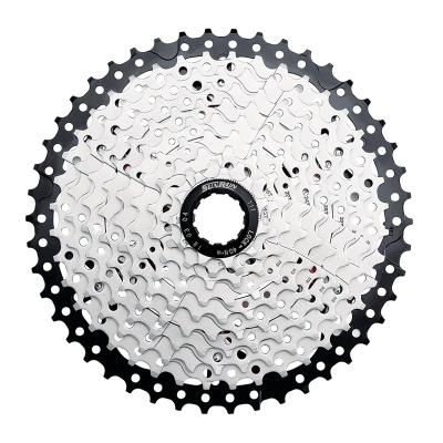 China Steel Personalized 10S Cassette freewheel 11-46T Metal Thread Sprocket Cycling Mountain Cassette Sprockets for sale