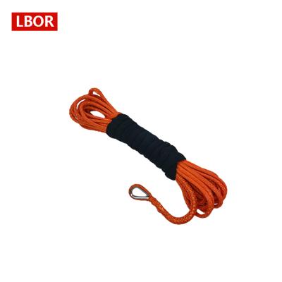 China 12361lb AUTO Latv Customized 9mm Hand 1/2inch Uhmwpe Winch Durable Rope Drum For Atv/utv Cable Pulling Winch for sale