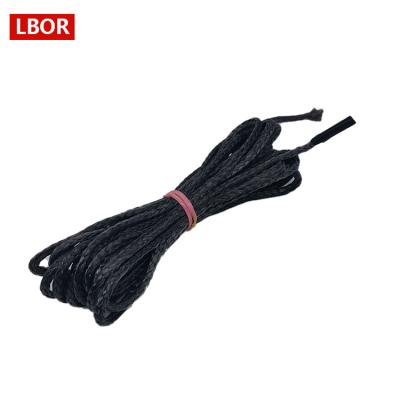 China 2250lb Uhmwpe 4mm 15m Customized AUTO Synthetic Rope Winch For Atv/utv Cable Pulling Winch for sale