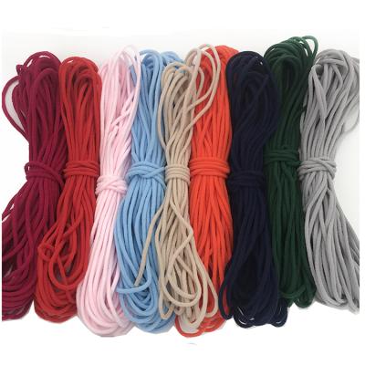 China Ear Elastic Multicolor Loop Polyester Nylon Elastic Strap For Face Ear Elastic Band for sale