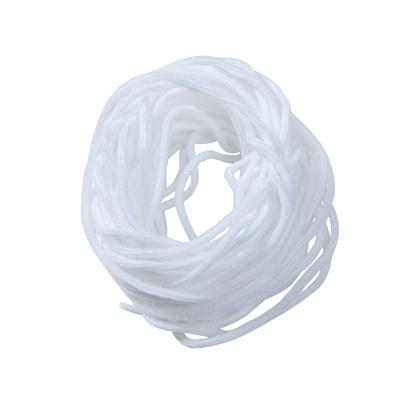 China Free Sample 3mm Factory Face Elastic Ear Loop Elastic Band Elastic Earloop Cord for sale