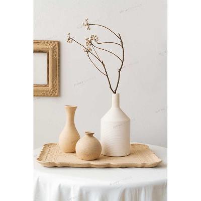 China Modern Minimalist Luxury Style Decoration Vases Wedding Flower Wooden Vases For Home Decor Wooden Flower Vases for sale