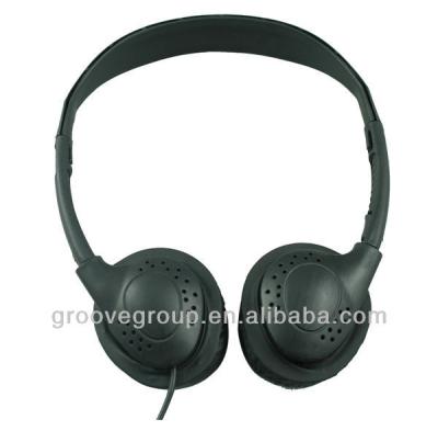 China Headband High Quality Disposable Airline Earphone Headphones Large for sale