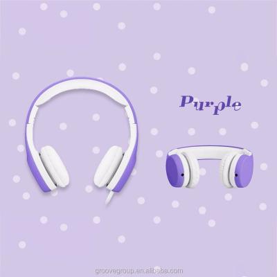 China Popular Christmas Kid Child Headband Rubber Earphones for sale