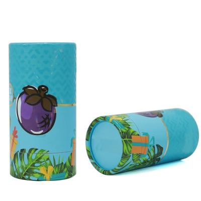 China Recycled Materials Wholesale Custom Printed Lift Up Paper Tubes Lip Gloss Boxes Cosmetic Packaging Paper Tube for sale