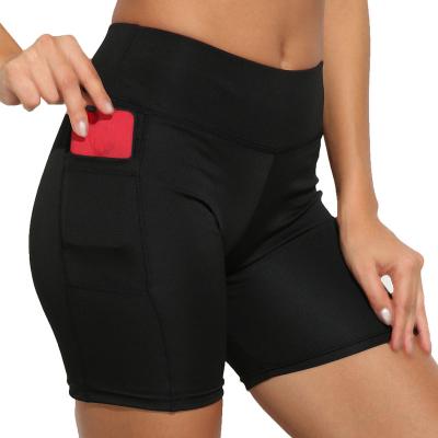 China Solid Color Seamless High Waist Butt Lifting Seamless Gym Running Fitness Quick-Drying Yoga Casual Shorts For Women for sale