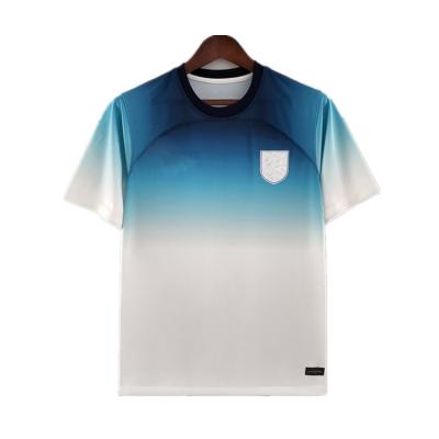 China 2022 England Club Mens Soccer Team Soccer Uniforms Shirt Quick Dry Breathable Custom Made Breathable Dry Jerseys For Resell Set Use for sale