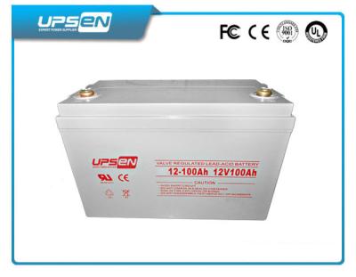 China 12V High Rate UPS battery sealed valve regulated Lead acid battery , grey for sale