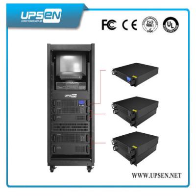 China El estante modular monta la fuente de alimentación ininterrumpida de UPS con la onda sinusoidal pura, de poco ruido en venta