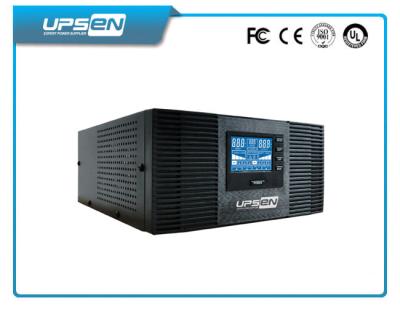 China Mini 12V/24V DC al inversor de corriente del hogar de la CA 220V con la función 600Va - 2000Va de UPS y del AVR en venta