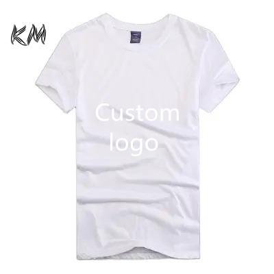 China Anti-wrinkle High Quality Cotton Custom T Shirt For Men Blank Oversized T Shirt Printing Men's O-neck T-shirts for sale