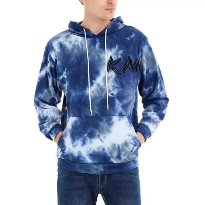 China Anti-wrinkle Wholesale Tie Dye Sweatshirt Custom Heavyweight 100% Cotton Men Hoodies for sale