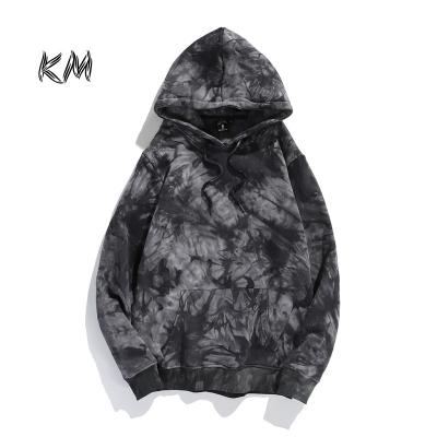 China Anti-Shrink New Style Streetwear Fashion 100% Cotton Thick Custom Logo Oversized Drop Shoulder Hoodies For Men for sale