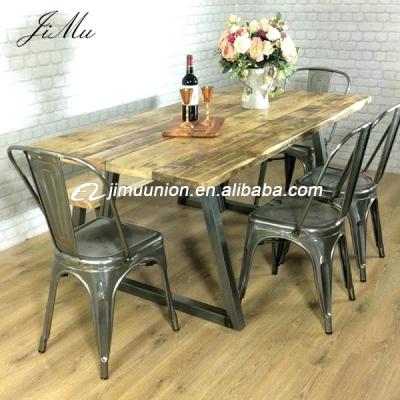 China Restaurant Foshan Supplier Restaurant Fast Food Furniture Wooden Table And Chairs for sale