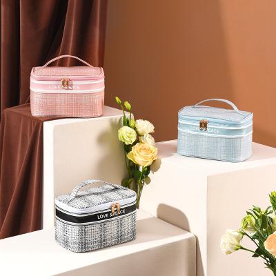 China High Quality Wholesale Fashion Makeup Filter Frames Travel Wash Bag Cosmetic Portable Toiletry Bag XP2085 for sale