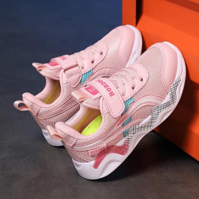 China Waterproof 2021 boy and girls fashion new lightweight casual sports running breathable shoes for sale