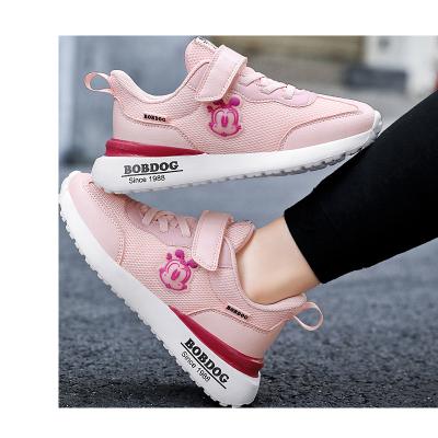 China 2021 High Quality Lightweight Soft-soled Children's Sports Shoes Children Waterproof Large Running Breathable Sports Shoes for sale