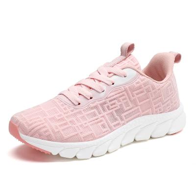 China EVA Walking Comfort Fashion Platform Women's Sneakers Sports Shoes Lace Up for sale