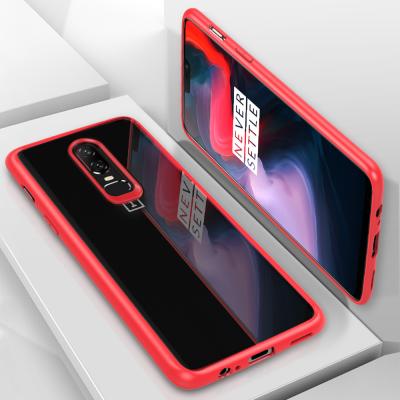 China Hybrid Tpu Pc Cell Phone Case For Oneplus 6 Slim Back Cover for sale