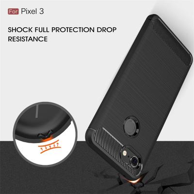 China Silicone Soft Mobile Phone Case Cover For Google Pixel 3XL Protective Case for sale