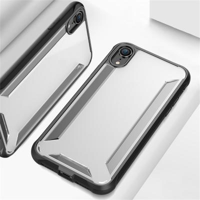 中国 耐震性の水晶TPUのアクリルの電話はiPhoneのXs Xsmax Xrの場合のための裏表紙を包装します 販売のため