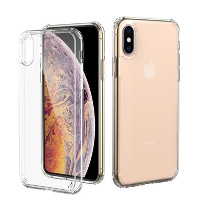 China Stronger Shockproof TPU Armor Phone Case For IPhone Xs Clear Case for sale