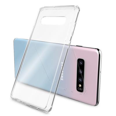 China Ultra Thin Crystal Clear  Tpu Pc Case For Samsung Galaxy s10 plus Transparent Case Cover for sale