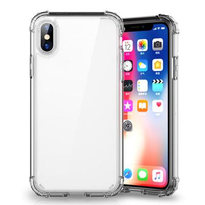 중국 Iphone x 투명한 전화 상자를 위한 Tpu 풍부한 케이스 판매용