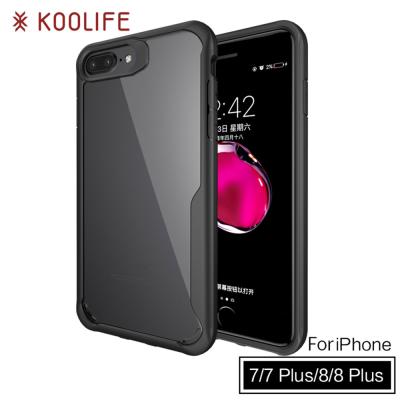 China New products TPU PC Clear Back Cover Luxury Phone case for iPhone 7 plus case for sale