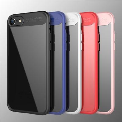 China mobile accessories TPU PC case phone cover for iPhone 8 plus protective case for sale