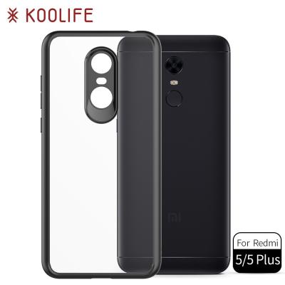 China clear case for xiaomi redmi 5 plus back cover for sale