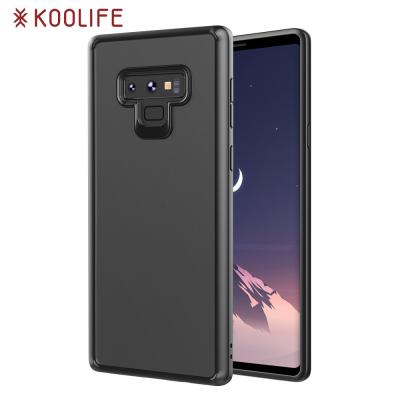 China Clear back PC silicone cover for Samsung Galaxy Note 9 case for sale