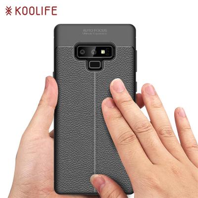 China Litchi texture silicone phone case for Samsung Note 9 for sale