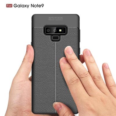 China Litchi Leather TPU Phone Case For Samsung Galaxy Note 9 Cover for sale