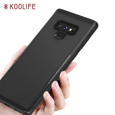 China Tempered glass back cover case for Samsung Galaxy Note 9 for sale