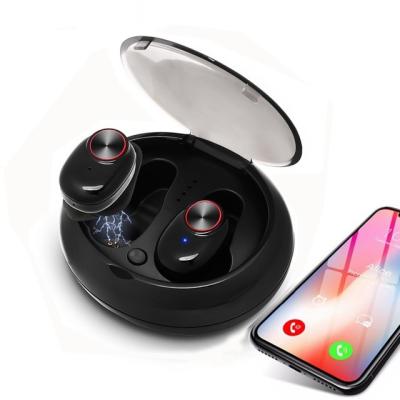 China 2019 new Hot sell V5 TWS sports wireless earphones V4.2 mini Bluetooth earbuds with charging case for iphone for samsung android for sale