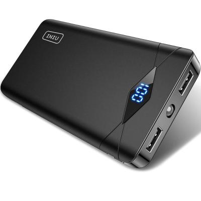 China INIU Universal Power bank 10000mah LED Display Ultra Compact USB Multi lPorts Mobile Portable Charger for sale