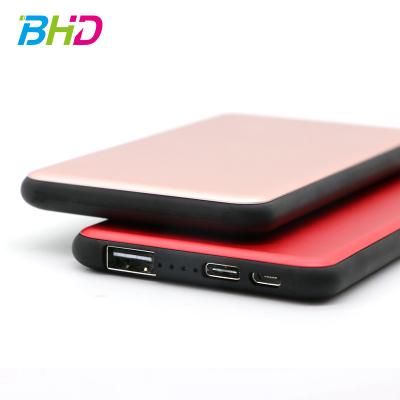 China Portable ABS Material Different Capacity Promotional Powerbank for Mobile Phones Battery Bank for sale