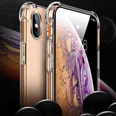 China 2019 Soft Transparent Silicone  Mobile Phone Case Cover for iphone X/XR for iphoneX Max for sale