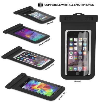 Chine Imperméabilisez la caisse de téléphone pour l'iPhone la monture filtre qu'imperméable pour des activités en plein air universelles imperméabilisent la caisse de téléphone à vendre